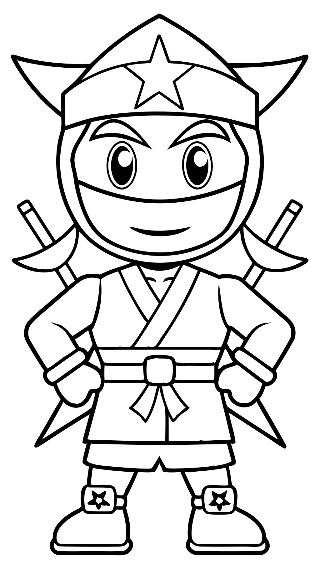 ninja printable coloring pages